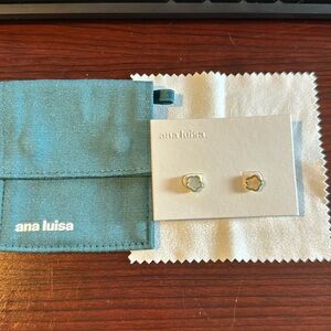 Ana Luisa Rei Mother of Pearl Earrings